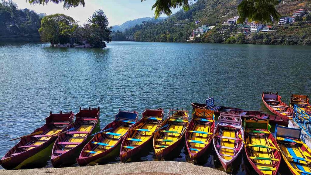 Boating On Lake